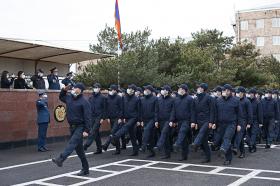 Մայրաքաղաքի ապագա պարեկների երդման հանդիսավոր արարողությունը Մայրաքաղաքի ապագա պարեկների երդման հանդիսավոր արարողությունը