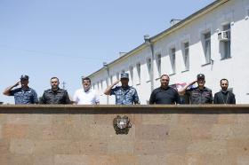 Պարգևատրման հանդիսավոր արարողություն ոստիկանության զորքերի զորամասերում Պարգևատրման հանդիսավոր արարողություն ոստիկանության զորքերի զորամասերում