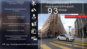 Օպերատիվ իրավիճակը հանրապետությունում օգոստոսի 11-ից 12-ը