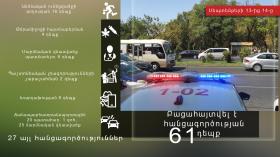Օպերատիվ իրավիճակը հանրապետությունում սեպտեմբերի 13-ից  14-ը Օպերատիվ իրավիճակը հանրապետությունում սեպտեմբերի 13-ից  14-ը