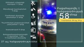 Օպերատիվ իրավիճակը հանրապետությունում նոյեմբերի 29-ից 30-ը Օպերատիվ իրավիճակը հանրապետությունում նոյեմբերի 29-ից 30-ը