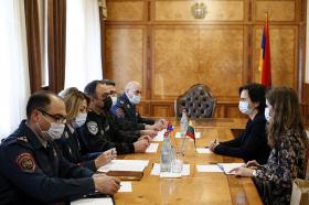 Ոստիկանության պետն ընդունել է Հայաստանում Լիտվայի արտակարգ և լիազոր դեսպանին Ոստիկանության պետն ընդունել է Հայաստանում Լիտվայի արտակարգ և լիազոր դեսպանին