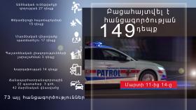 Օպերատիվ իրավիճակը հանրապետությունում մարտի 11-ից 14-ը Օպերատիվ իրավիճակը հանրապետությունում մարտի 11-ից 14-ը