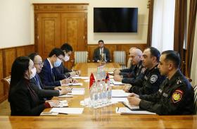 Ոստիկանության պետն ընդունել է Հայաստանում Չինաստանի արտակարգ և լիազոր դեսպանին Ոստիկանության պետն ընդունել է Հայաստանում Չինաստանի արտակարգ և լիազոր դեսպանին