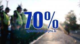 Հարցվողների 70%-ը ոստիկանության նկատմամբ իրենց վերաբերմունքը դրական են գնահատել