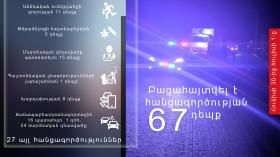 Օպերատիվ իրավիճակը հանրապետությունում հունիսի 30-ից հուլիսի 1-ը