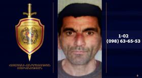 Որպես անհետ կորած որոնվող 50-ամյա Թովմաս Դավթյանը հայտնաբերվել է