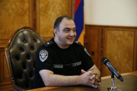ՀՀ ոստիկանության պետ Վահե Ղազարյանը մի խումբ ծառայողների պարգևներ է հանձնել ՀՀ ոստիկանության պետ Վահե Ղազարյանը մի խումբ ծառայողների պարգևներ է հանձնել