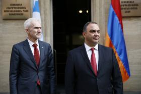 Աշխատանքային այցով Հայաստան է ժամանել Ինտերպոլի գլխավոր քարտուղարը Աշխատանքային այցով Հայաստան է ժամանել Ինտերպոլի գլխավոր քարտուղարը