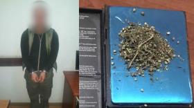 Համայնքային ոստիկանները 31-ամյա տղամարդու մոտ մարիխուանա են հայտնաբերել Համայնքային ոստիկանները 31-ամյա տղամարդու մոտ մարիխուանա են հայտնաբերել