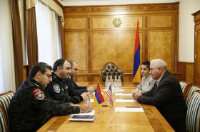 ՀՀ ոստիկանության պետն ընդունել է ԱՄՆ ԹՊԻՀ իրավապահ ոլորտի ավագ խորհրդատուին ՀՀ ոստիկանության պետն ընդունել է ԱՄՆ ԹՊԻՀ իրավապահ ոլորտի ավագ խորհրդատուին