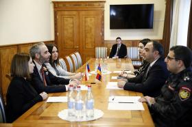 Չեխիայի Հանրապետությունը պատրաստակամ է շարունակելու աջակցել Ներքին գործերի նախարարությանը Չեխիայի Հանրապետությունը պատրաստակամ է շարունակելու աջակցել Ներքին գործերի նախարարությանը