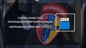 Պարեկային ծառայության չորս մարզերի գումարտակների մեկամյսա ծառայության արդյունքները Պարեկային ծառայության չորս մարզերի գումարտակների մեկամյսա ծառայության արդյունքները