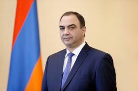 ՆԵՐՔԻՆ ԳՈՐԾԵՐԻ ՆԱԽԱՐԱՐ ՎԱՀԵ ՂԱԶԱՐՅԱՆԻ ՇՆՈՐՀԱՎՈՐԱԿԱՆ ՈՒՂԵՐՁԸ ՈՍՏԻԿԱՆՈՒԹՅԱՆ ՕՐՎԱ ԿԱՊԱԿՑՈՒԹՅԱՄԲ ՆԵՐՔԻՆ ԳՈՐԾԵՐԻ ՆԱԽԱՐԱՐ ՎԱՀԵ ՂԱԶԱՐՅԱՆԻ ՇՆՈՐՀԱՎՈՐԱԿԱՆ ՈՒՂԵՐՁԸ ՈՍՏԻԿԱՆՈՒԹՅԱՆ ՕՐՎԱ ԿԱՊԱԿՑՈՒԹՅԱՄԲ