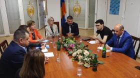 Չեխիայի ոստիկանության պատվիրակությունն այցելել է ՀՀ ՆԳՆ ոստիկանություն Չեխիայի ոստիկանության պատվիրակությունն այցելել է ՀՀ ՆԳՆ ոստիկանություն