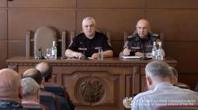 Օպերատիվ խորհրդակցություն ոստիկանության Երևան քաղաքի վարչությունում Օպերատիվ խորհրդակցություն ոստիկանության Երևան քաղաքի վարչությունում