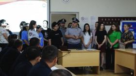 Պարեկային ծառայության ապագա կին դիմորդների շրջայցը ոստիկանության կրթահամալիրում Պարեկային ծառայության ապագա կին դիմորդների շրջայցը ոստիկանության կրթահամալիրում