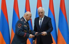 ՀՀ ՆԳՆ ոստիկանության Երևան քաղաքի վարչության պետ, ոստիկանության գնդապետ Սևան Քոչարյանին շնորհվել է ոստիկանության գեներալ-մայորի կոչում ՀՀ ՆԳՆ ոստիկանության Երևան քաղաքի վարչության պետ, ոստիկանության գնդապետ Սևան Քոչարյանին շնորհվել է ոստիկանության գեներալ-մայորի կոչում