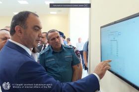 ՆԳ նախարար Վահե Ղազարյանը ծանոթացել է ՆԳՆ Արտաշատի նորակառույց հաշվառման-քննական բաժանմունքի պայմաններին ՆԳ նախարար Վահե Ղազարյանը ծանոթացել է ՆԳՆ Արտաշատի նորակառույց հաշվառման-քննական բաժանմունքի պայմաններին