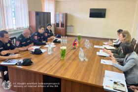 ԱՄՆ դեսպանն այցելել է պարեկային ծառայության Շիրակի մարզի գումարտակ ԱՄՆ դեսպանն այցելել է պարեկային ծառայության Շիրակի մարզի գումարտակ