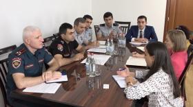 Ոստիկանության պետի տեղակալն ընդունել է ՀՀ-ում ԱՄՆ դեսպանության ԹՊԻՀ ծրագրի տնօրենին Ոստիկանության պետի տեղակալն ընդունել է ՀՀ-ում ԱՄՆ դեսպանության ԹՊԻՀ ծրագրի տնօրենին