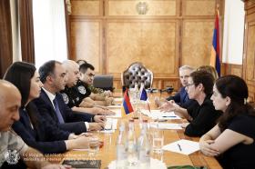 ՆԳ նախարարն ընդունել է ՀՀ-ում Ֆրանսիայի արտակարգ և լիազոր դեսպանին ՆԳ նախարարն ընդունել է ՀՀ-ում Ֆրանսիայի արտակարգ և լիազոր դեսպանին