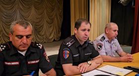 Աշխատանքային խորհրդակցություն և ուժեղացված ծառայություն Արագածոտնի մարզի պարեկների մասնակցությամբ Աշխատանքային խորհրդակցություն և ուժեղացված ծառայություն Արագածոտնի մարզի պարեկների մասնակցությամբ