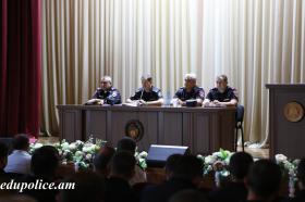 Հանդիպում պարեկային ծառայության սովորողների հետ Հանդիպում պարեկային ծառայության սովորողների հետ