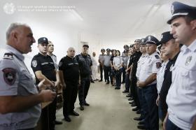 Արամ Հովհաննիսյանը հետևել է ոստիկանների ատեստացիայի կրակային պատրաստության ստուգմանը Արամ Հովհաննիսյանը հետևել է ոստիկանների ատեստացիայի կրակային պատրաստության ստուգմանը