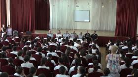 Հանրապետության բոլոր դպրոցներում մեկնարկել են «Օրինապահ հետիոտն» թեմայով միջոցառումները Հանրապետության բոլոր դպրոցներում մեկնարկել են «Օրինապահ հետիոտն» թեմայով միջոցառումները