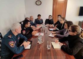 Ընդունելություն ՆԳՆ ոստիկանության պետի տեղակալի մոտ Ընդունելություն ՆԳՆ ոստիկանության պետի տեղակալի մոտ