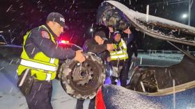 Հորդոր վարորդներին. երթևեկեք ձմեռային անվադողերով Հորդոր վարորդներին. երթևեկեք ձմեռային անվադողերով