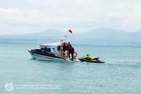 Ջրային պարեկները սկուտերի ոչ սթափ վարորդի նկատմամբ կազմել են վարչական իրավախախտման վերաբերյալ արձանագրություն Ջրային պարեկները սկուտերի ոչ սթափ վարորդի նկատմամբ կազմել են վարչական իրավախախտման վերաբերյալ արձանագրություն