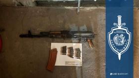 ՔՈԳՎ ծառայողները հայտնաբերեցին «ԱԿ-74» տիպի ինքնաձիգ ՔՈԳՎ ծառայողները հայտնաբերեցին «ԱԿ-74» տիպի ինքնաձիգ