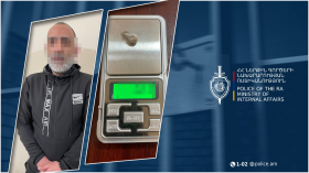 38-ամյա տղամարդու մոտ թմրանյութ և դանակ է հայտնաբերվել 38-ամյա տղամարդու մոտ թմրանյութ և դանակ է հայտնաբերվել