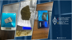 Արմավիրի քրեական ոստիկանները թմրամիջոցների իրացման շղթա են բացահայտել․ մեկ անձ կալանավորվել է Արմավիրի քրեական ոստիկանները թմրամիջոցների իրացման շղթա են բացահայտել․ մեկ անձ կալանավորվել է