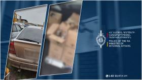 «Օպել»-ում 168 շիշ կեղծ օղի կար. Արարատի մարզի պարեկների բացահայտումը «Օպել»-ում 168 շիշ կեղծ օղի կար. Արարատի մարզի պարեկների բացահայտումը