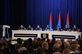 Ակտիվացնել ոստիկանության համակարգի չորս հենասյունային ուղղությունների համագործակցված աշխատանքը․ կայացել է օպերատիվ խորհրդակցություն Ակտիվացնել ոստիկանության համակարգի չորս հենասյունային ուղղությունների համագործակցված աշխատանքը․ կայացել է օպերատիվ խորհրդակցություն