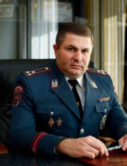 Начальник Главного управления государственной охраны  Полиции Республики Армения полковник полиции Георгий Айвазян